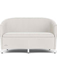 Reflections Wicker Loveseat With Padded Seat Lloyd Flanders - Uptown Sebastian