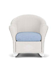 Reflections Wicker Porch Rocker Chair With Sunbrella Cushion - Uptown Sebastian