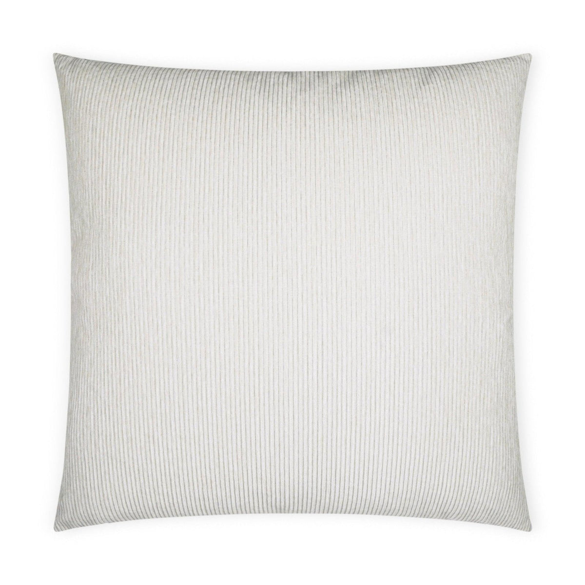 D.V. Kap Ridges Blush Stripes Textured Blush Large Throw Pillow
