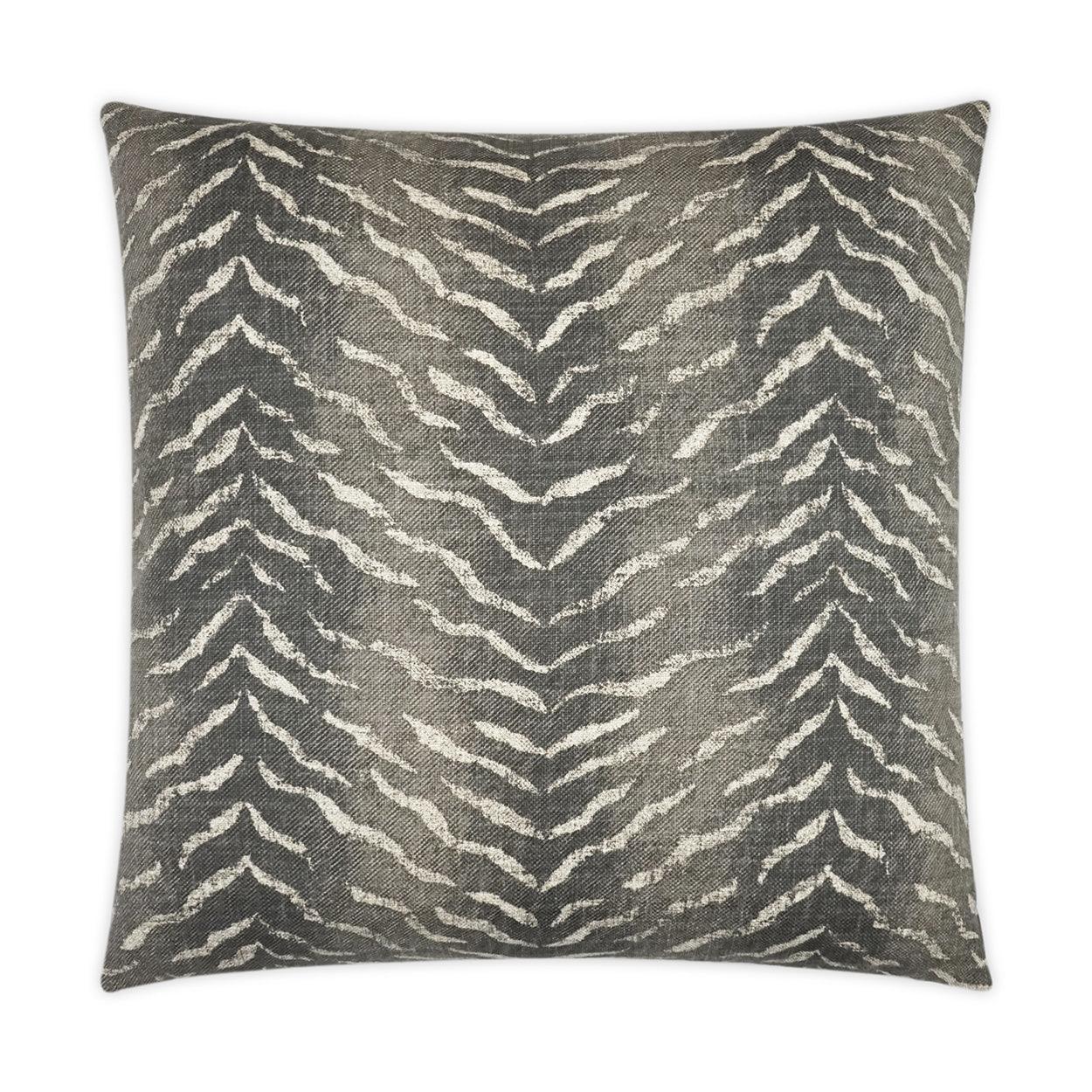 Ruolan Cumin Animal Grey Large Throw Pillow With Insert - Uptown Sebastian