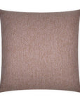 Smoothie Blush Solid Blush Large Throw Pillow With Insert - Uptown Sebastian