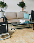 Solstice Outdoor Rectangle Coffee Table Patio Furniture Lloyd Flanders - Uptown Sebastian