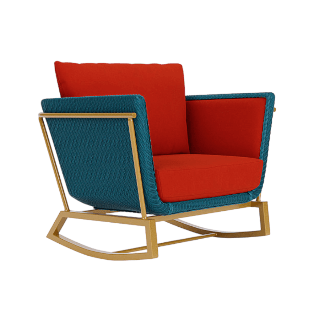 Solstice Outdoor Wicker Lounge Rocker Chair Patio Furniture - Uptown Sebastian