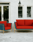 Solstice Outdoor Wicker Loveseat Deep Seating Patio Furniture - Uptown Sebastian