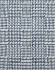 Spencer Traditional Plaid Check Blue Large Throw Pillow With Insert - Uptown Sebastian