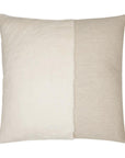 St. Moritz Cream Faux Fur Ivory Large Throw Pillow With Insert - Uptown Sebastian