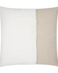 St. Moritz Swan Faux Fur White Large Throw Pillow With Insert - Uptown Sebastian