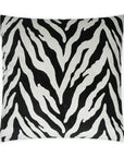 Tanja Ebony Animal Black Large Throw Pillow With Insert - Uptown Sebastian