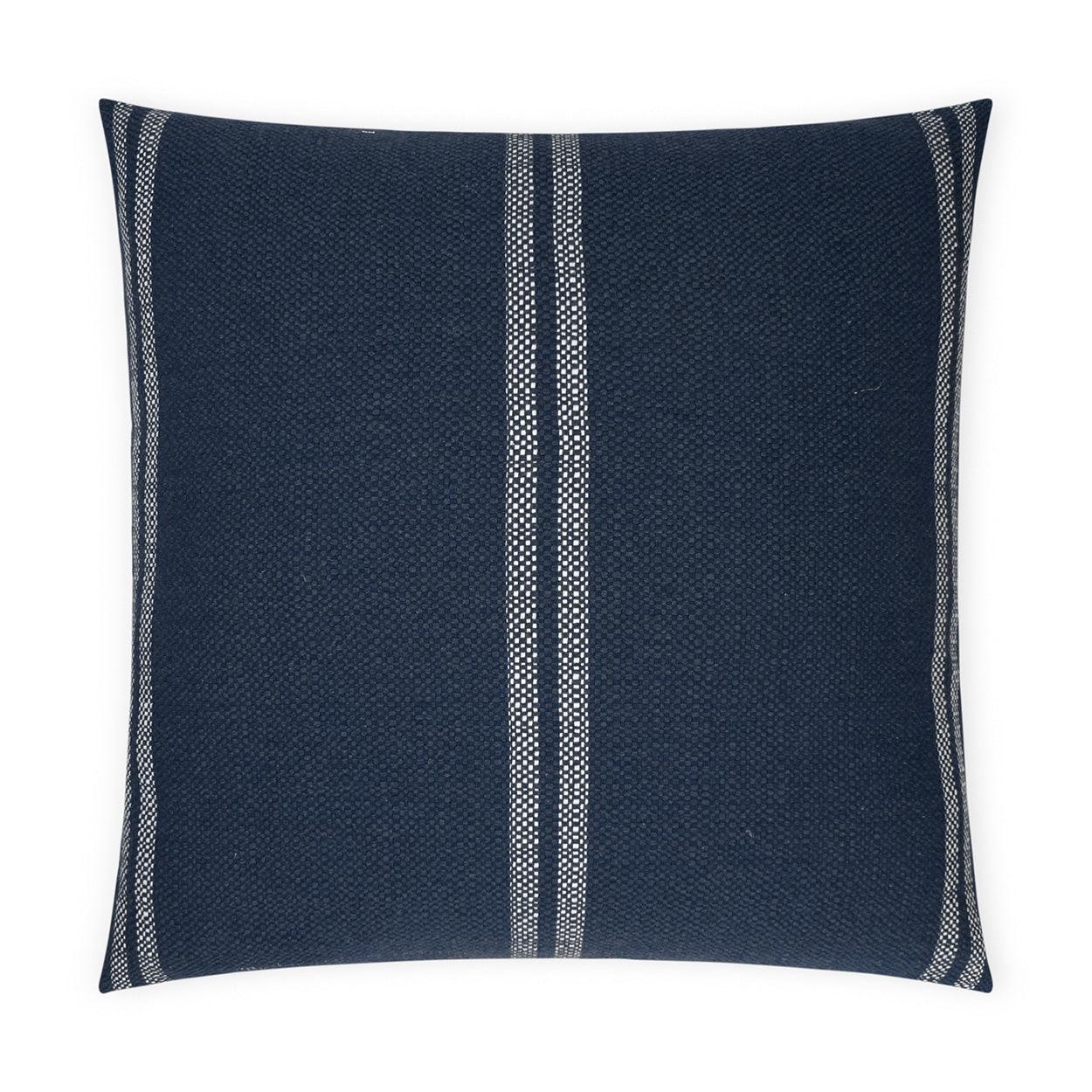 Vendella Navy Global Navy Large Throw Pillow With Insert - Uptown Sebastian