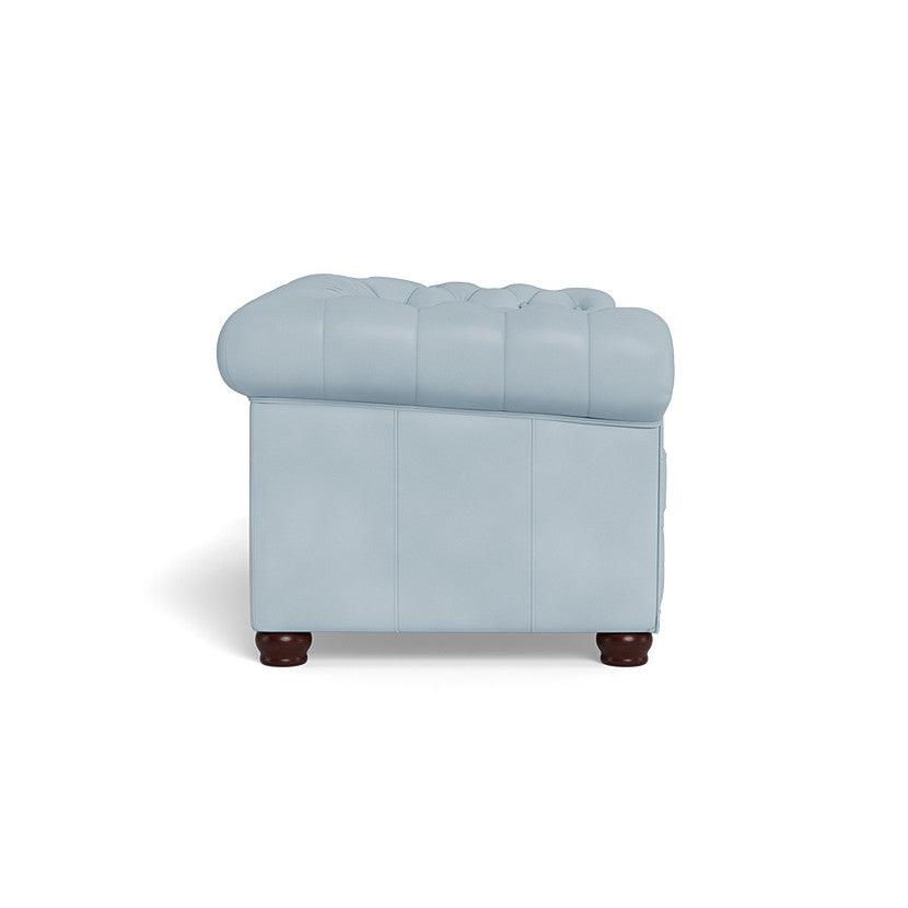 Victoria Leather Chesterfield Loveseat - Uptown Sebastian