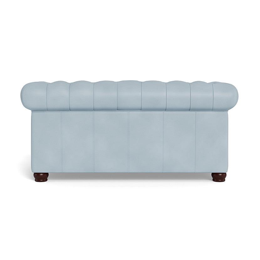 Victoria Leather Chesterfield Loveseat - Uptown Sebastian