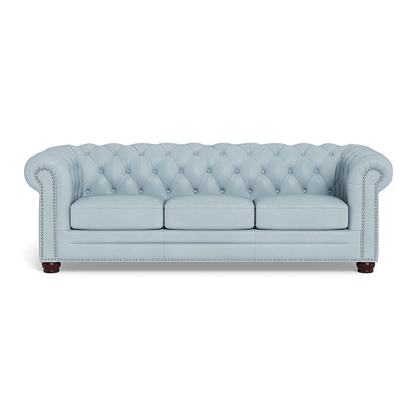 Victoria Leather Chesterfield Sofa - Uptown Sebastian