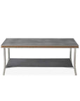 Visions 42" Rectangular Cocktail Table with Taupe Glass Lloyd Flanders - Uptown Sebastian