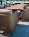 Visions Dining Armchair Premium Wicker Furniture Lloyd Flanders - Uptown Sebastian