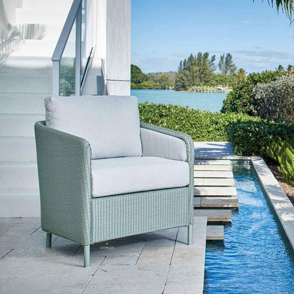 Visions Outdoor Sunbrella Replacement Cushions For Lounge Chair - Uptown Sebastian