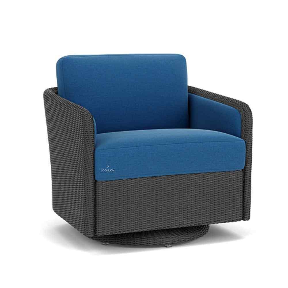 Visions Swivel Glider Lounge Chair Premium Wicker Furniture - Uptown Sebastian