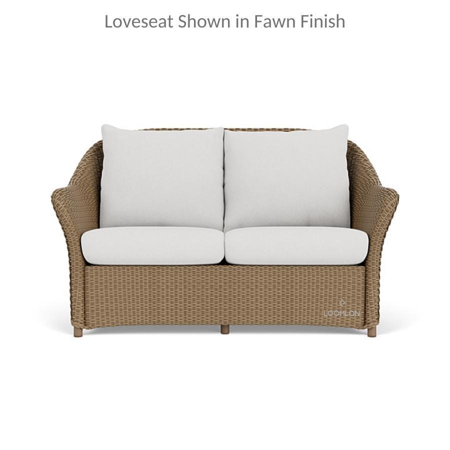 Weekend Retreat 3 Piece Wicker Loveseat & Rocker Set Lloyd Flanders - Uptown Sebastian