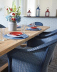 Weekend Retreat Dining Chair All Weather Wicker Lloyd Flanders - Uptown Sebastian