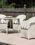 Weekend Retreat Dining Chair All Weather Wicker Lloyd Flanders - Uptown Sebastian