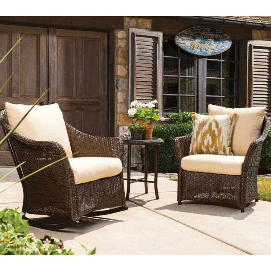 Weekend Retreat Lounge Chair All Weather Wicker Lloyd Flanders - Uptown Sebastian