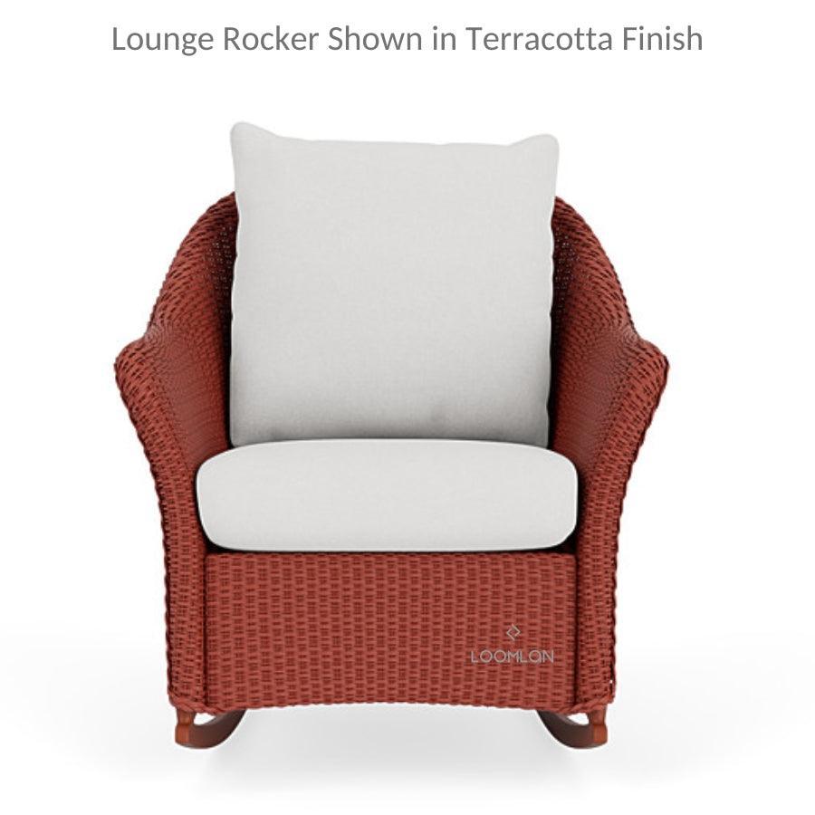 Weekend Retreat Lounge Chair All Weather Wicker Lloyd Flanders - Uptown Sebastian