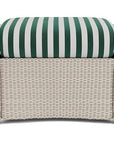 Weekend Retreat Ottoman All Weather Wicker Lloyd Flanders - Uptown Sebastian