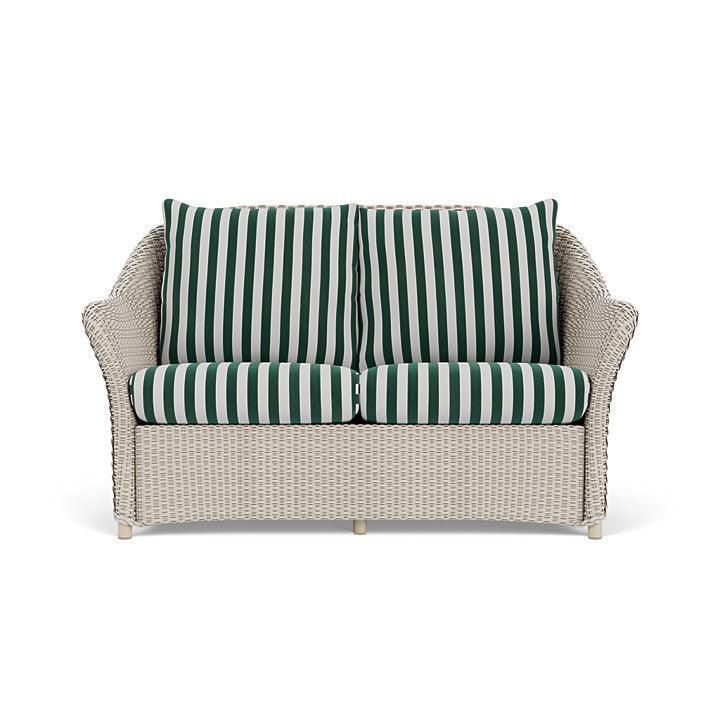 Weekend Retreat Outdoor Loveseat All Weather Wicker Lloyd Flanders - Uptown Sebastian