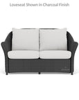 Weekend Retreat Outdoor Loveseat All Weather Wicker Lloyd Flanders - Uptown Sebastian