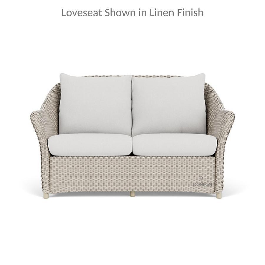 Weekend Retreat Outdoor Loveseat All Weather Wicker Lloyd Flanders - Uptown Sebastian