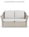 Weekend Retreat Outdoor Loveseat All Weather Wicker Lloyd Flanders - Uptown Sebastian