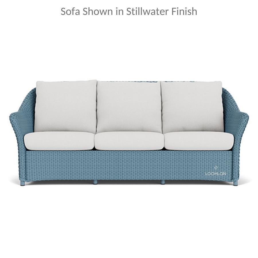 Weekend Retreat Outdoor Loveseat All Weather Wicker Lloyd Flanders - Uptown Sebastian