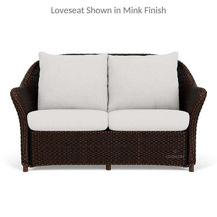 Weekend Retreat Outdoor Loveseat All Weather Wicker Lloyd Flanders - Uptown Sebastian