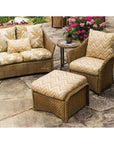 Weekend Retreat Outdoor Loveseat All Weather Wicker Lloyd Flanders - Uptown Sebastian