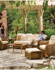 Weekend Retreat Outdoor Loveseat All Weather Wicker Lloyd Flanders - Uptown Sebastian