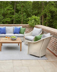 Weekend Retreat Outdoor Loveseat All Weather Wicker Lloyd Flanders - Uptown Sebastian