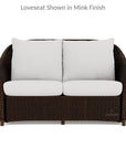 Weekend Retreat Outdoor Loveseat All Weather Wicker Lloyd Flanders - Uptown Sebastian