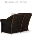 Weekend Retreat Outdoor Loveseat All Weather Wicker Lloyd Flanders - Uptown Sebastian