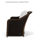 Weekend Retreat Outdoor Loveseat All Weather Wicker Lloyd Flanders - Uptown Sebastian