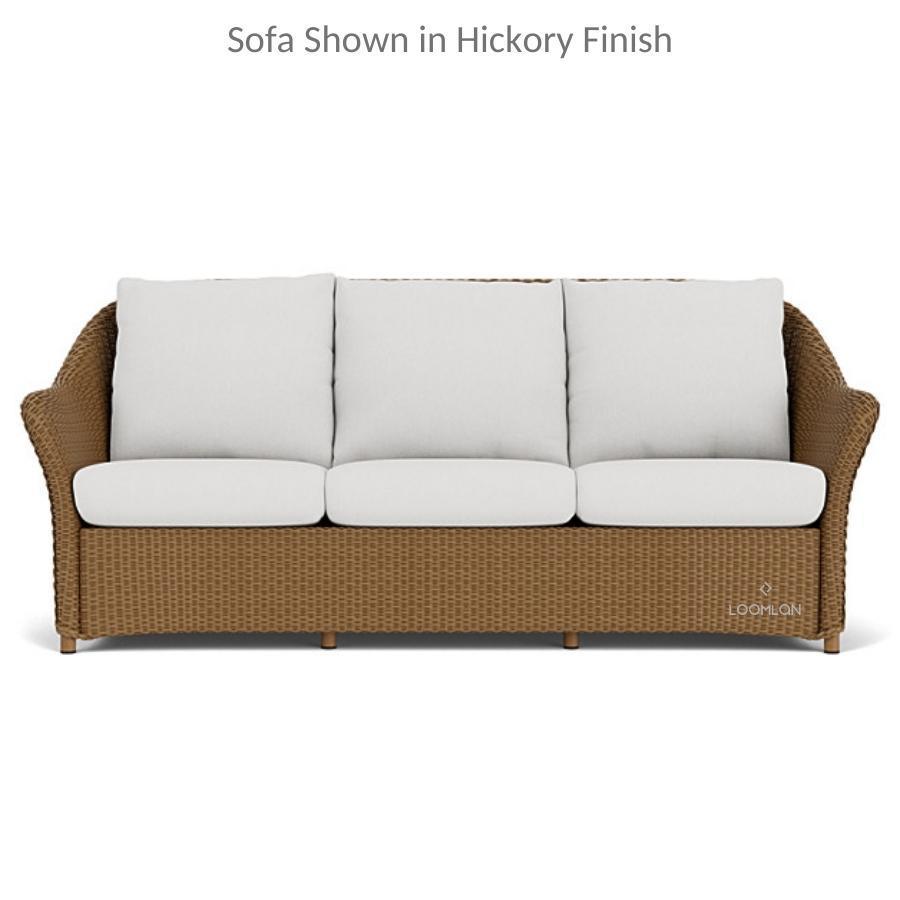 Weekend Retreat Outdoor Sofa All Weather Wicker Lloyd Flanders - Uptown Sebastian