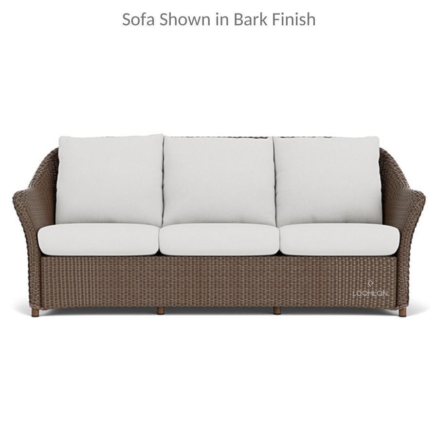 Weekend Retreat Outdoor Sofa All Weather Wicker Lloyd Flanders - Uptown Sebastian