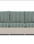 Weekend Retreat Outdoor Sofa All Weather Wicker Lloyd Flanders - Uptown Sebastian