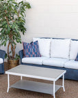 Weekend Retreat Outdoor Sofa All Weather Wicker Lloyd Flanders - Uptown Sebastian