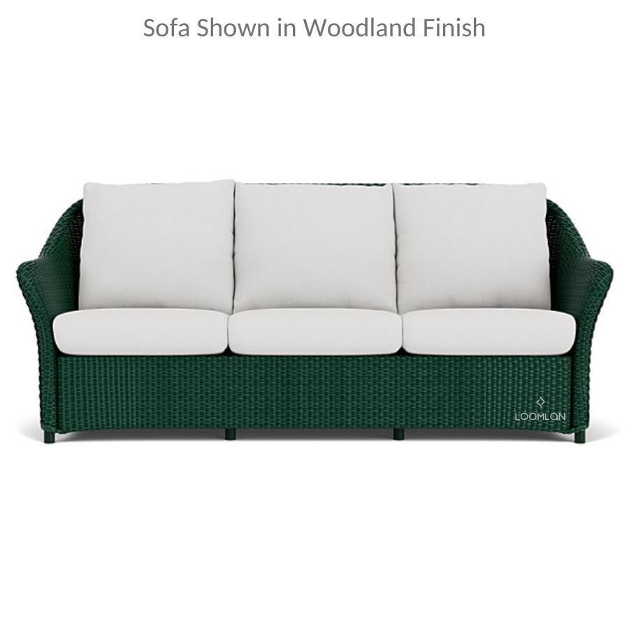 Weekend Retreat Outdoor Sofa All Weather Wicker Lloyd Flanders - Uptown Sebastian