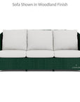 Weekend Retreat Outdoor Sofa All Weather Wicker Lloyd Flanders - Uptown Sebastian