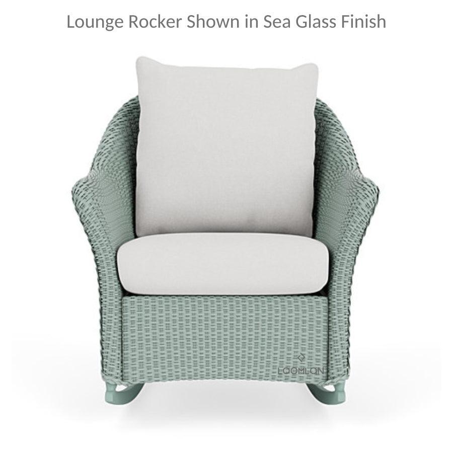 Weekend Retreat Rocker Lounge Chair Set With Table Lloyd Flanders - Uptown Sebastian