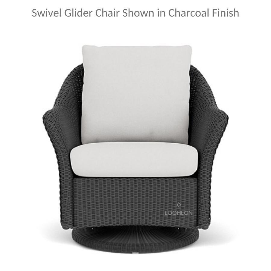 Weekend Retreat Swivel Lounge Chair Set With Ottoman Lloyd Flanders - Uptown Sebastian