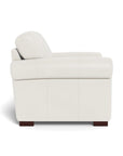 Wenton Mondern Leather Club Chair With Rolled Arms - Uptown Sebastian