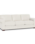 Wenton Mondern Leather Couch With Rolled Arms - Uptown Sebastian