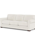 Wenton Mondern Leather Couch With Rolled Arms - Uptown Sebastian