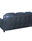 Williamsburg Modern 3 Seater Leather Couch Benchmade In the USA - Uptown Sebastian